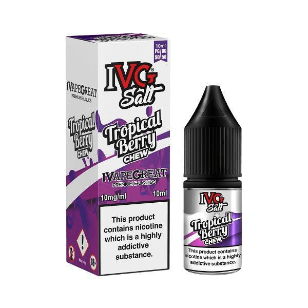 IVG Salts - Tropical Berry Chew 10ml 20mg - Electromist.co.ukNic SaltIVG