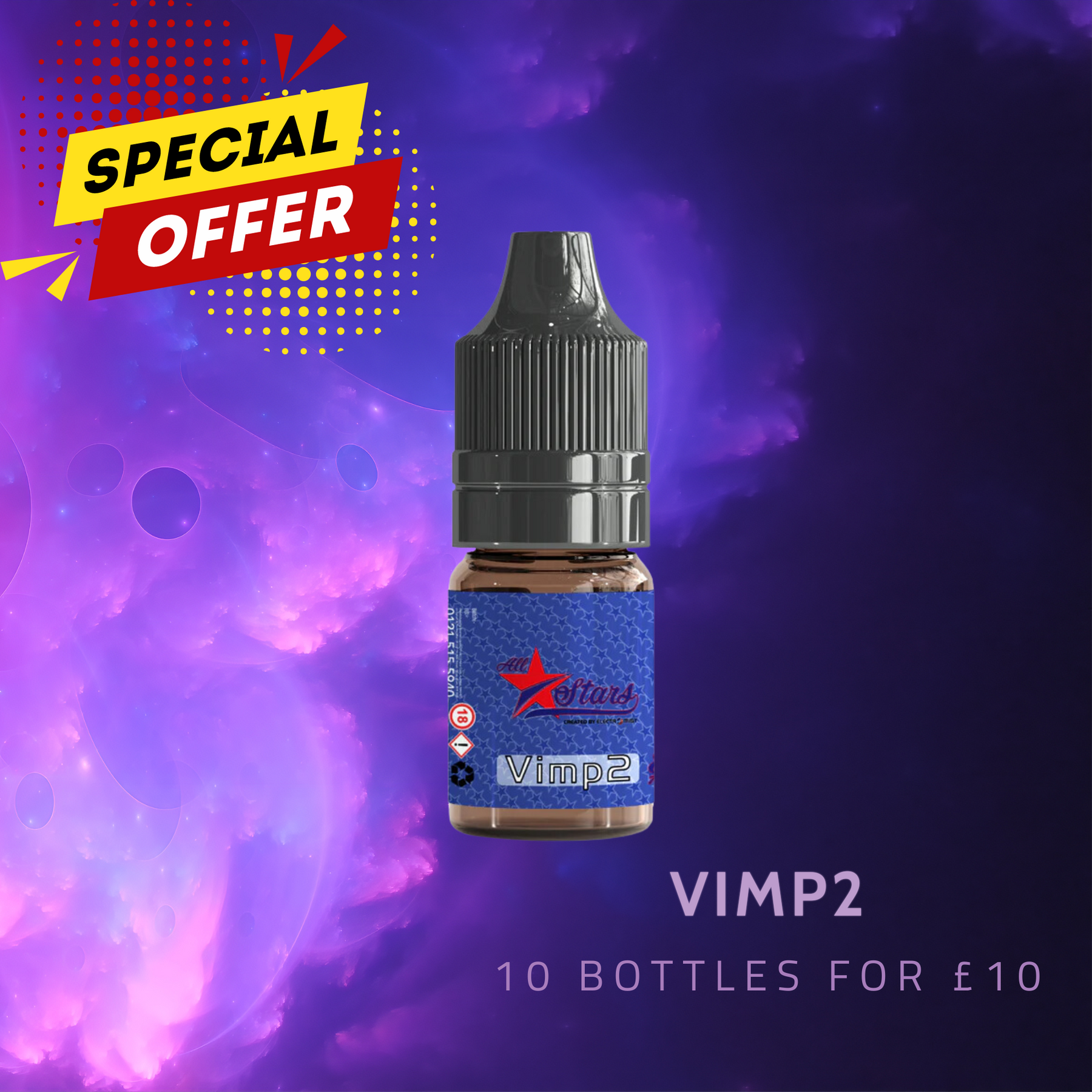 VIMP2 6MG SPECIAL OFFER 10 FOR £10