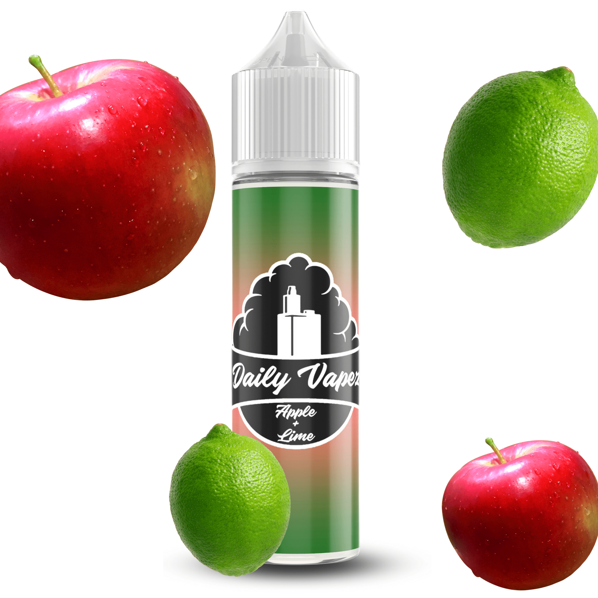 Daily Vapez - Apple & Lime 50ml - Electromist.co.ukEliquidDaily Vapez