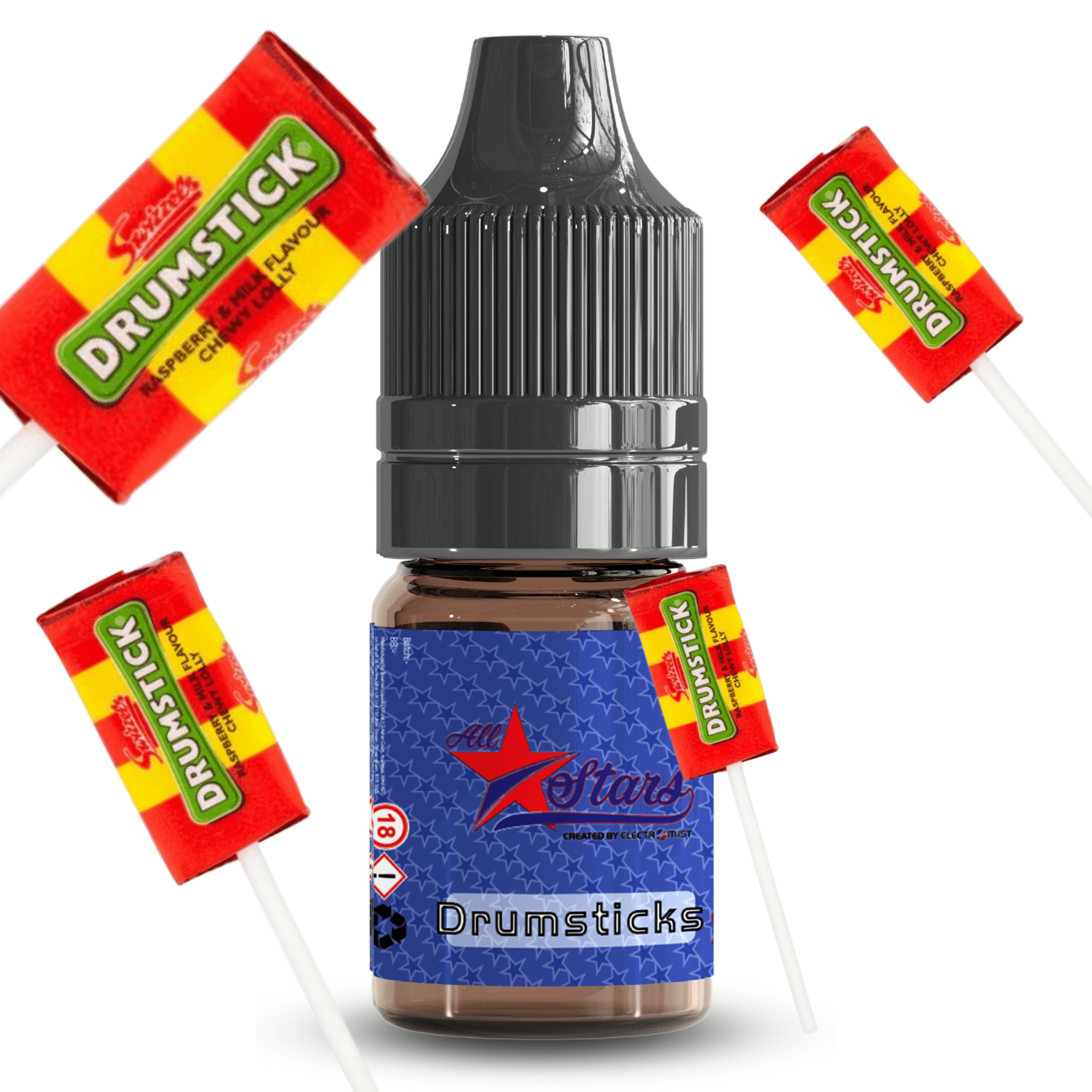 All Stars - Drumsticks 10ML - Electromist.co.ukEliquidAll Stars