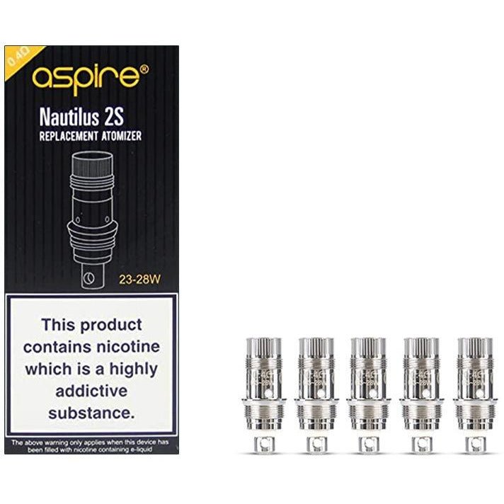 Aspire Nautilus 2s Coil 0.4ohm 5 Pack - Electromist.co.ukCoilAspire