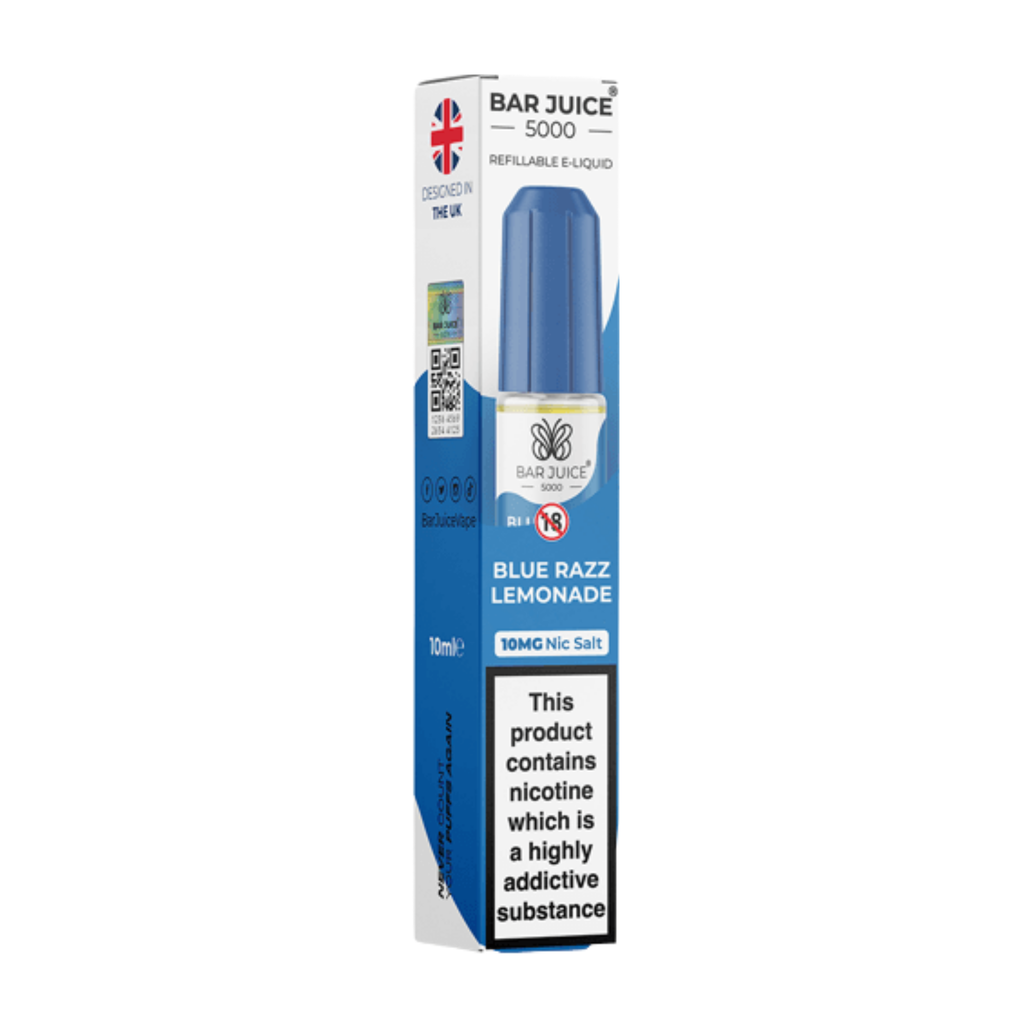 Bar 5000 - Blue Razz Lemonade 10ml