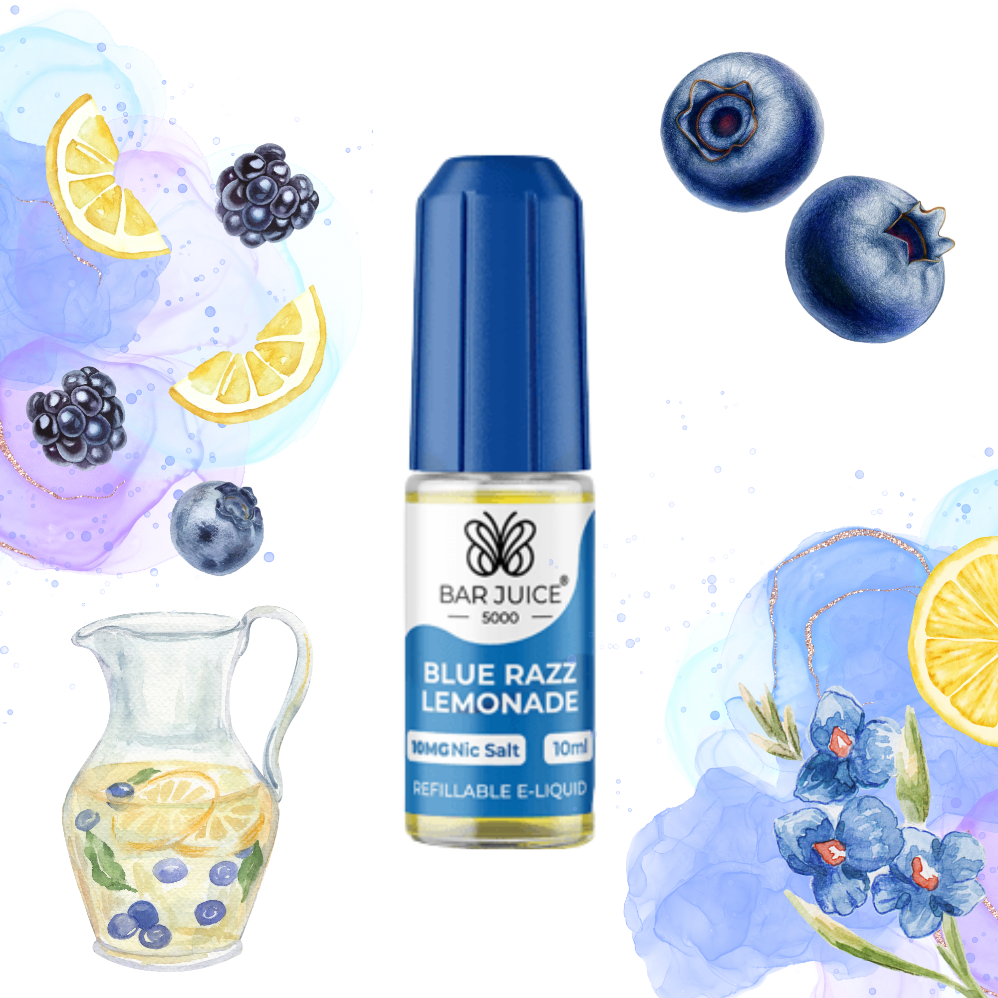 Bar 5000 - Blue Razz Lemonade 10ml