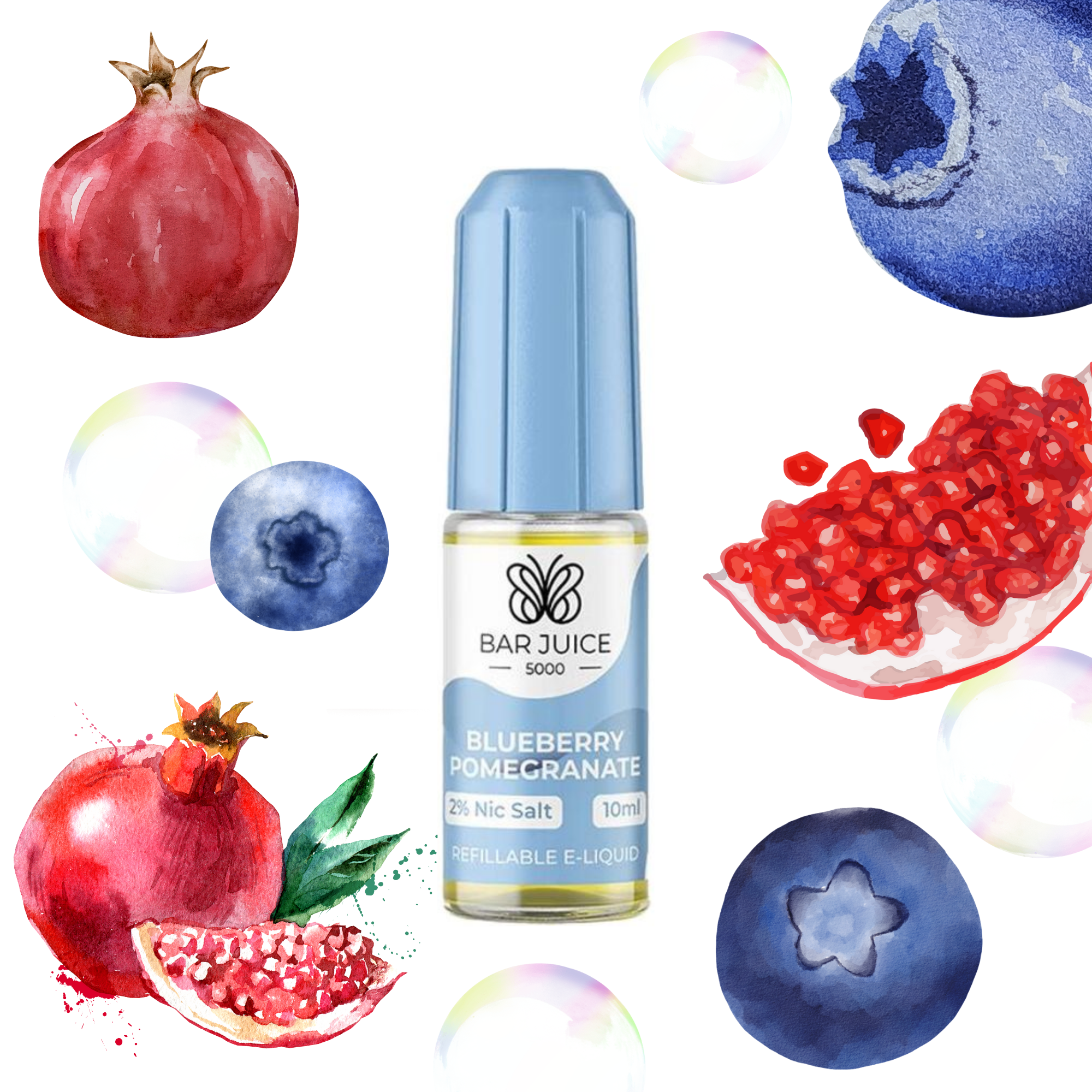 Bar 5000 - Blueberry Pomegranate 10ml