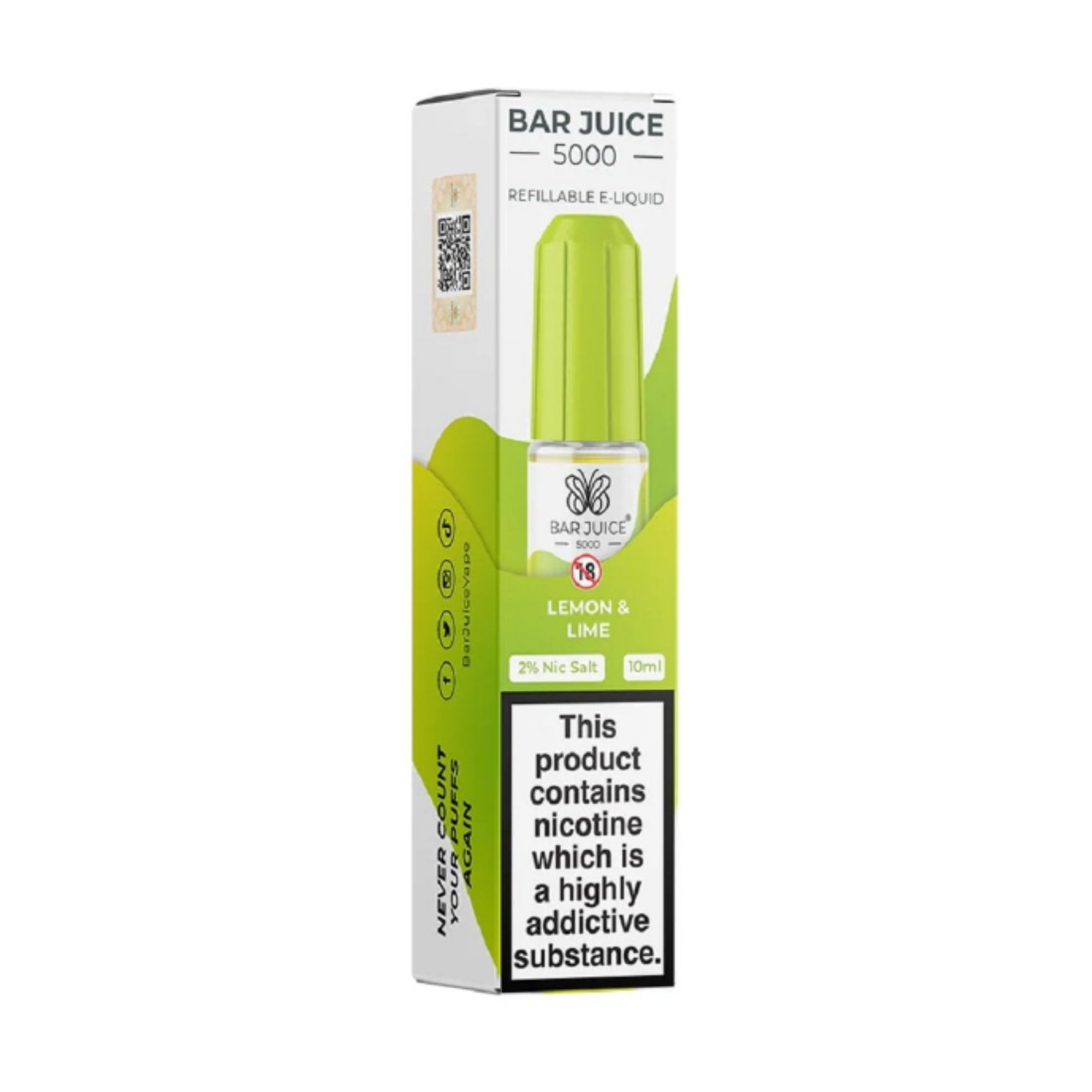Bar 5000 - Lemon and Lime 10ml