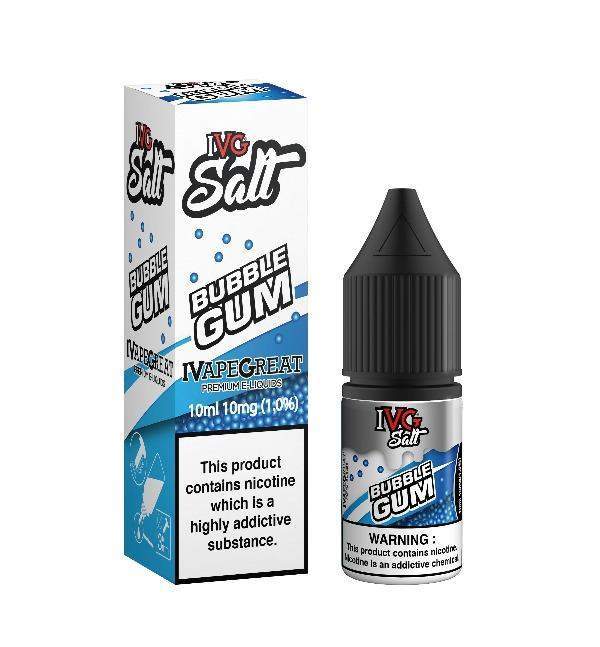 IVG Salts - Bubblegum 10ml 20mg - Electromist.co.ukNic SaltIVG