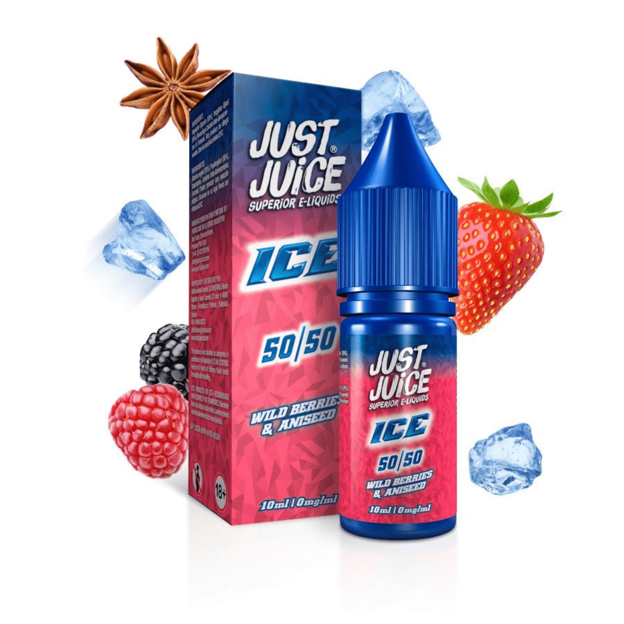 Just Juice - Wild Berries Aniseed 50/50 10ml - Electromist.co.ukE - LiquidJust Juice