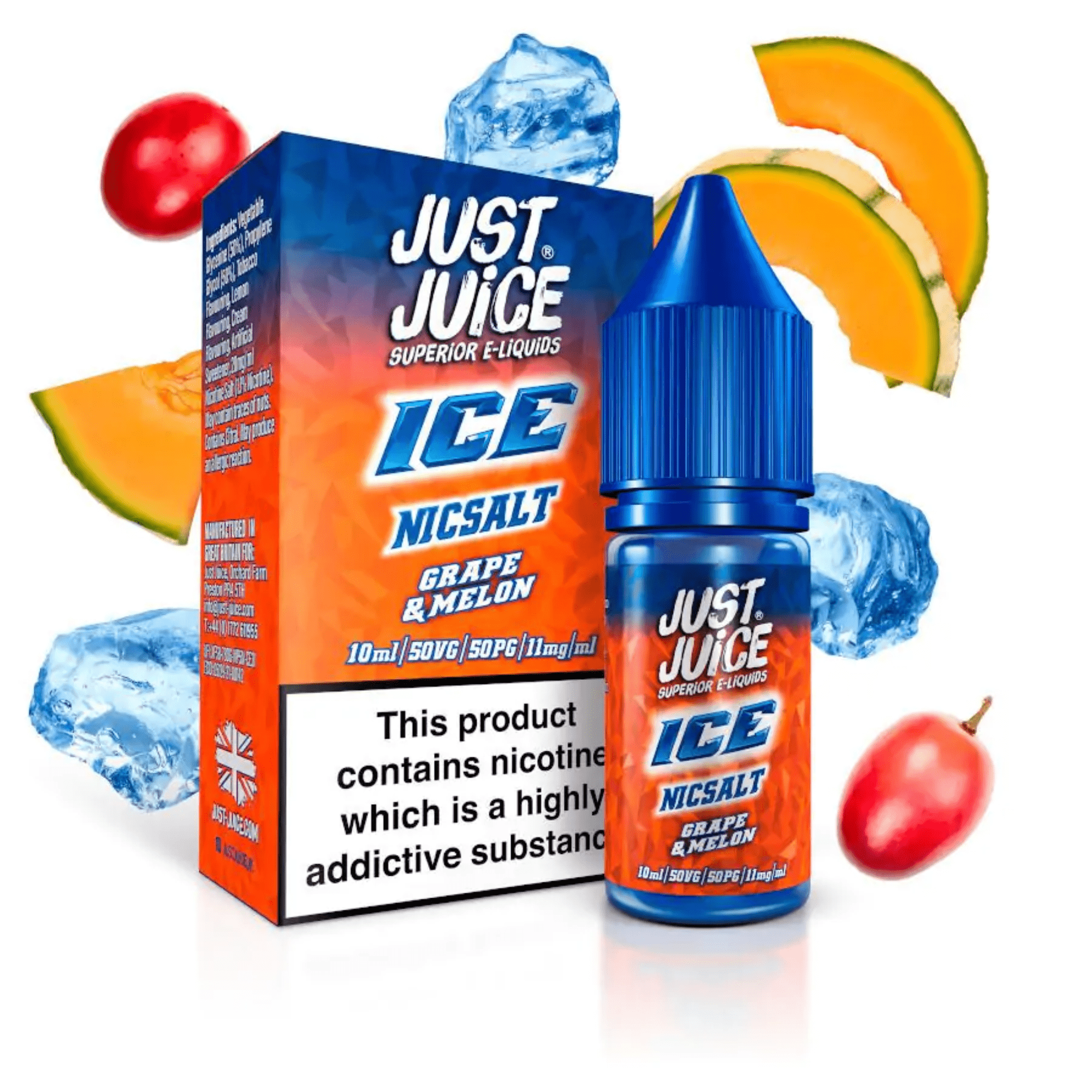 Just Juice - Grape and Melon 10ml - Electromist.co.ukE - LiquidJust Juice