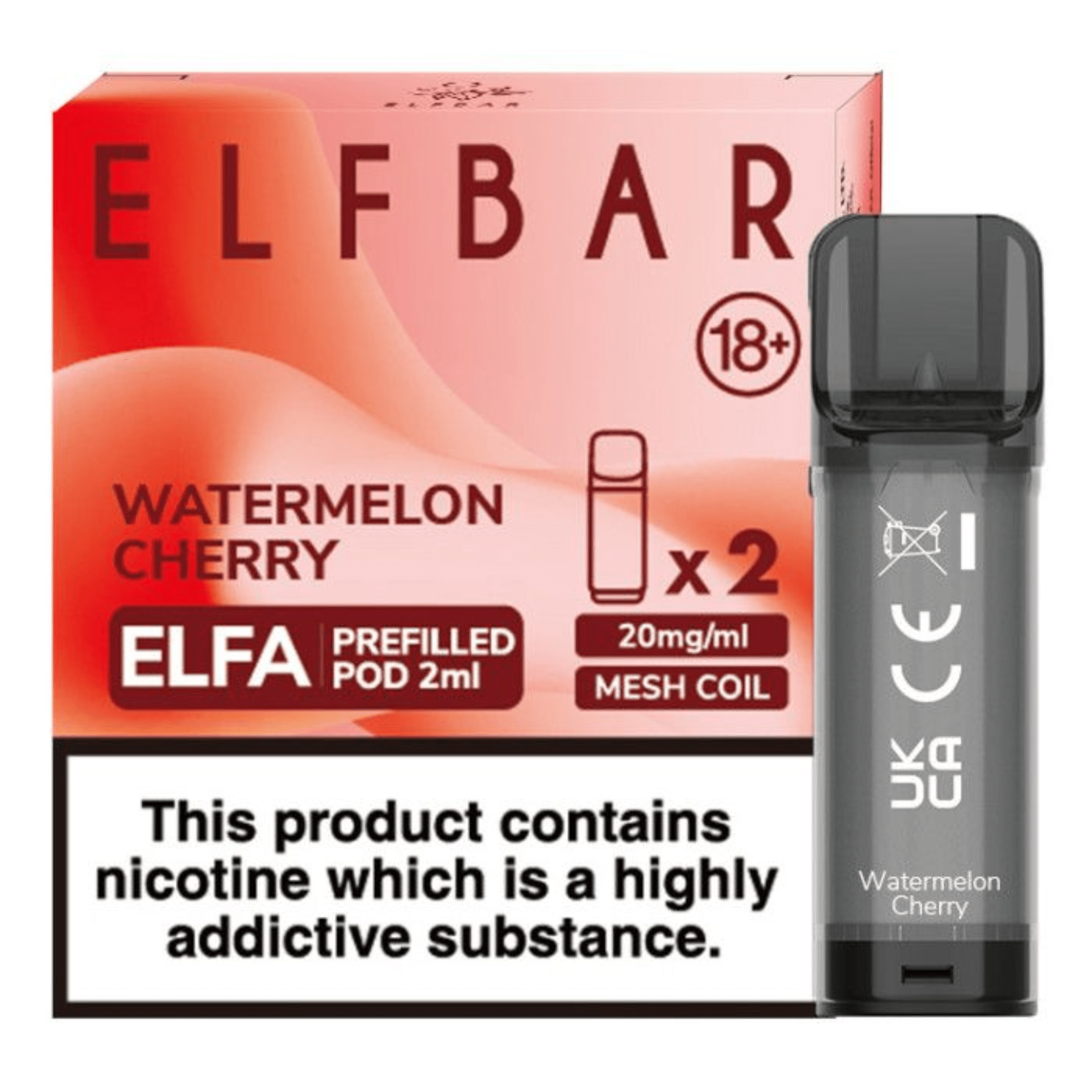 Elf bar - Watermelon Pods - Electromist.co.ukprefilled podsElf Bar