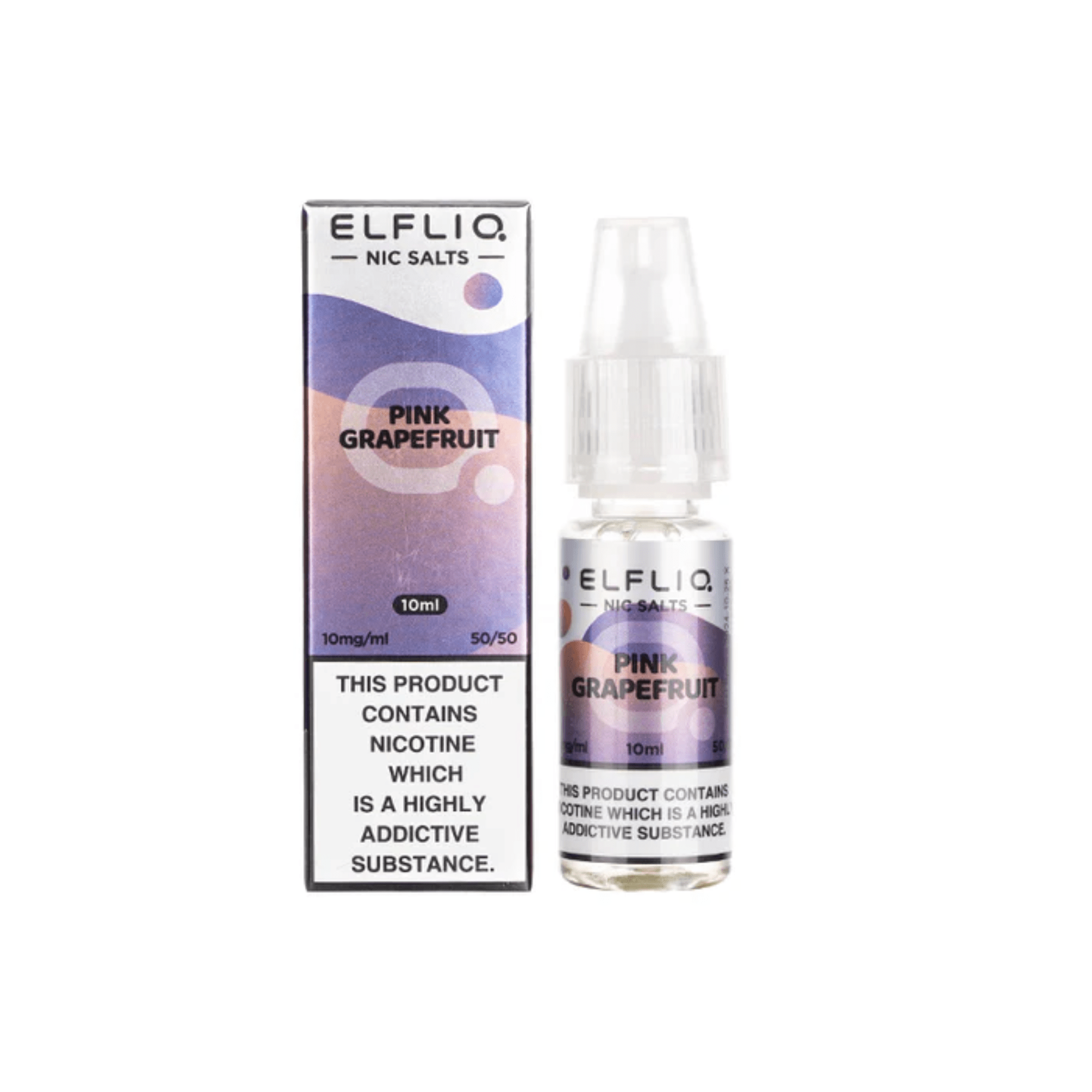 Elfliq Nic Salt - Pink Grapefruit 10ml - Electromist.co.ukE - LiquidElfliq