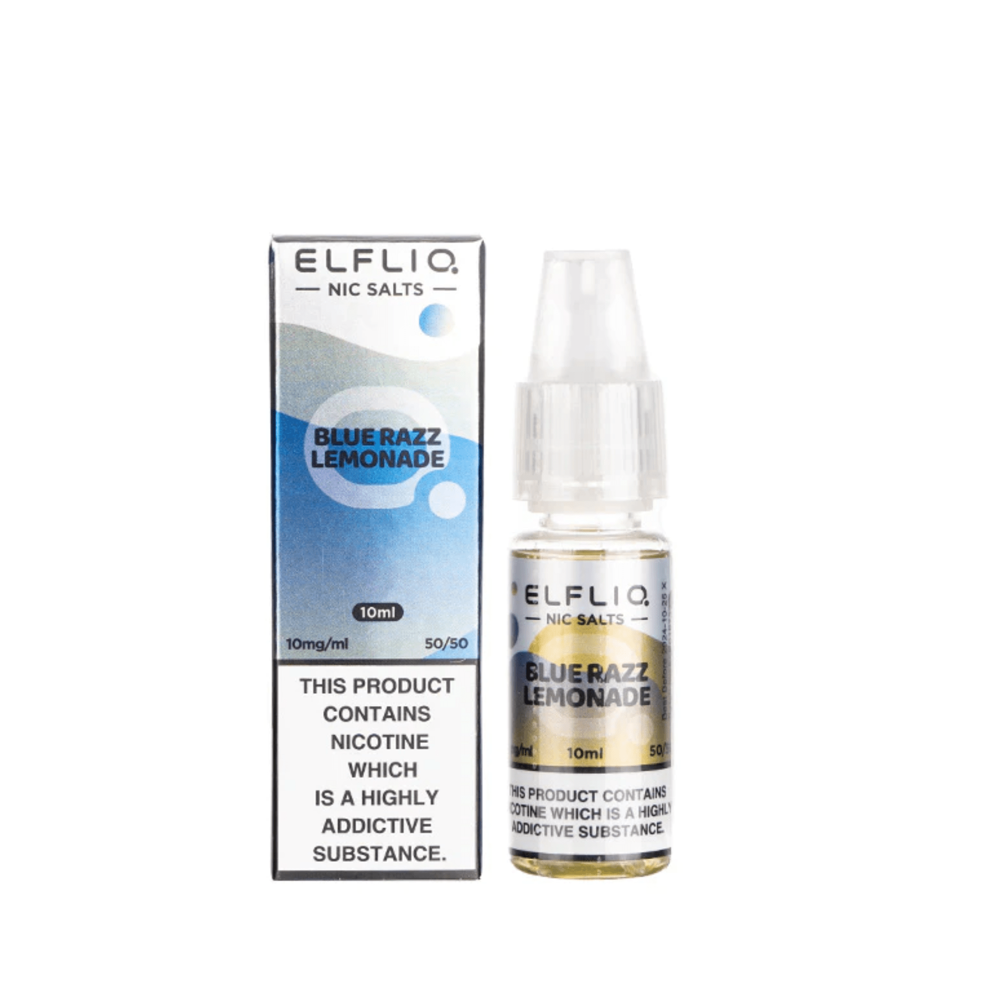 Elfliq Nic Salt - Blue Razz Lemonade 10ml - Electromist.co.ukE - LiquidElfliq