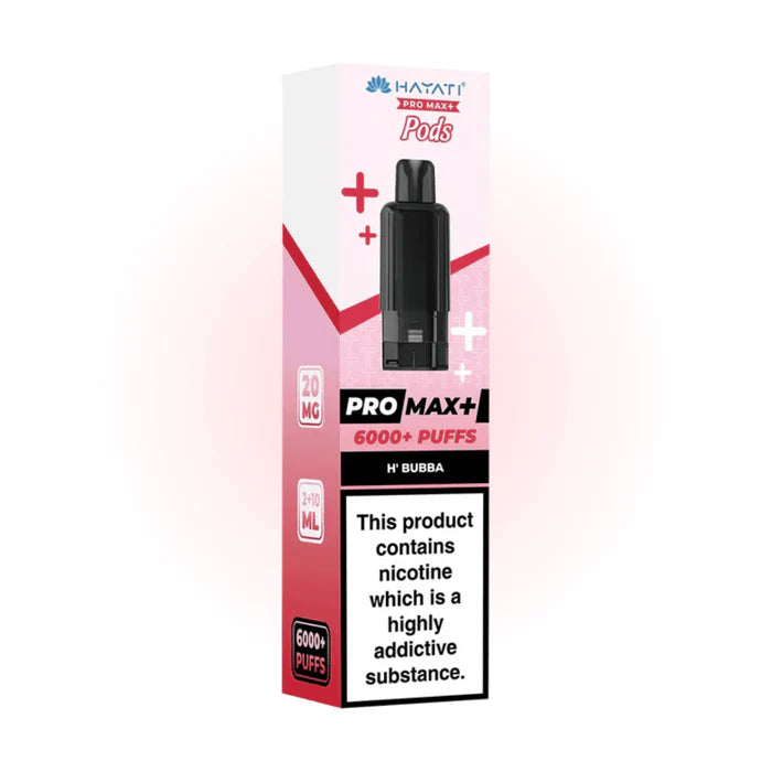 Hayati Pro Max 6000+ Prefilled Pods - H'Bubba