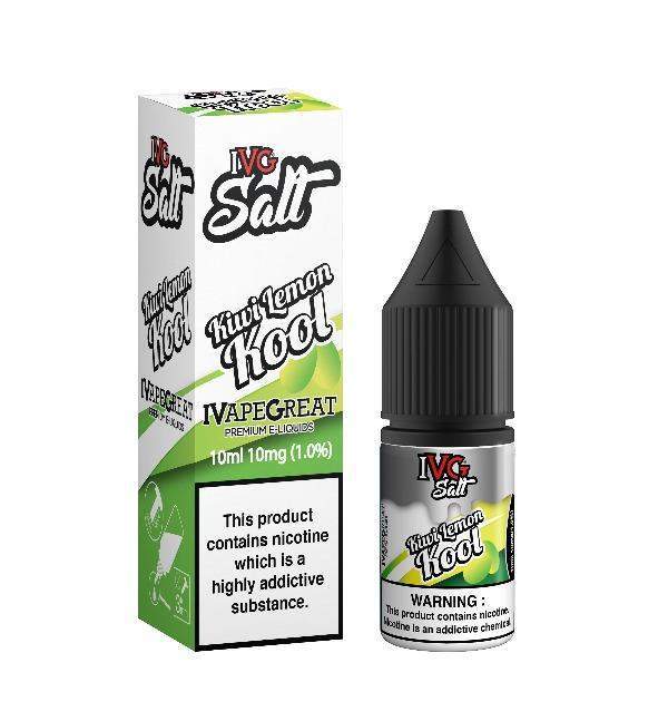 IVG Salts - Kiwi Lemon Kool 10ml 20mg - Electromist.co.ukNic SaltIVG