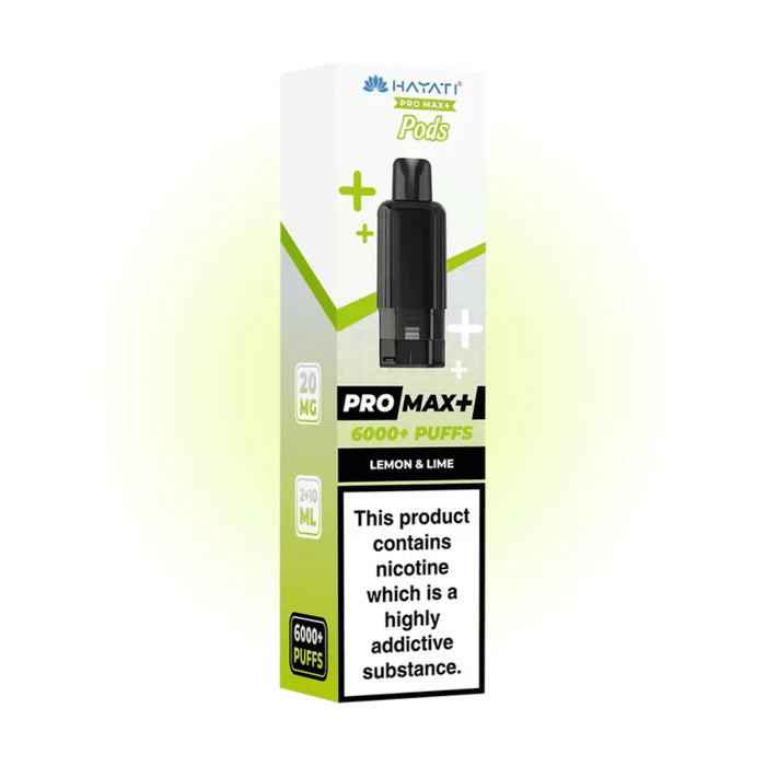Hayati Pro Max 6000+ Prefilled Pods - Lemon&Lime