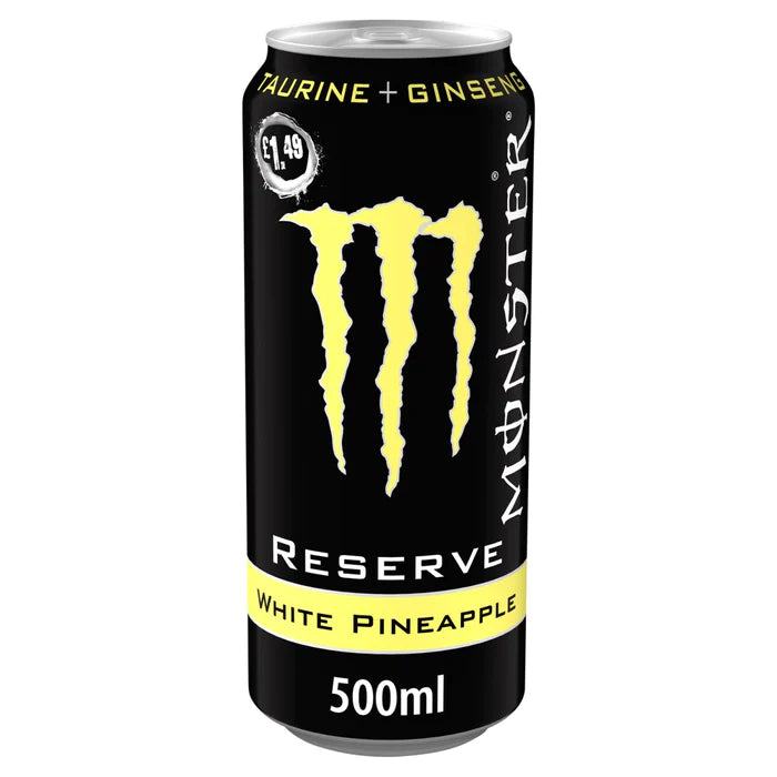 Monster White Pineapple Energy Drink 500ml