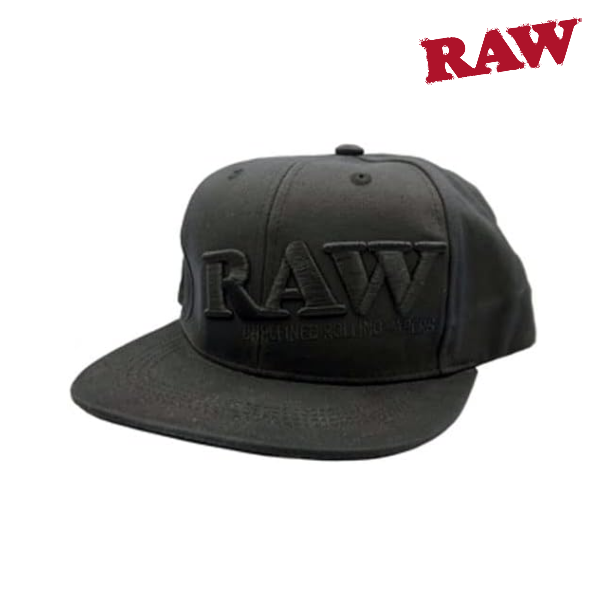 RAW - Flat Brim Snapback Cap