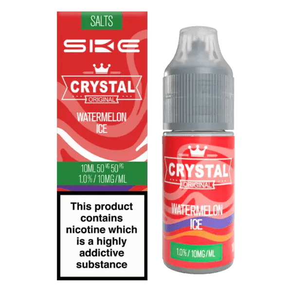 Crystal Salts - Watermelon Ice 10ml - Electromist.co.ukE - LiquidSKE Crystal