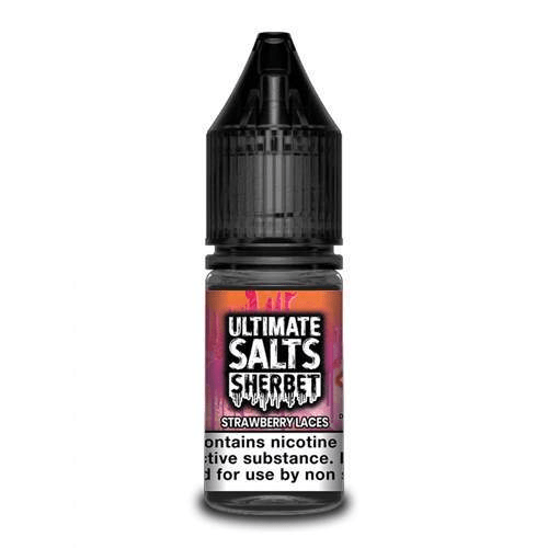 Ultimate Salts E - Liquid - Strawberry Laces Sherbert 10mg - Electromist.co.ukEliquidUltimate Salts