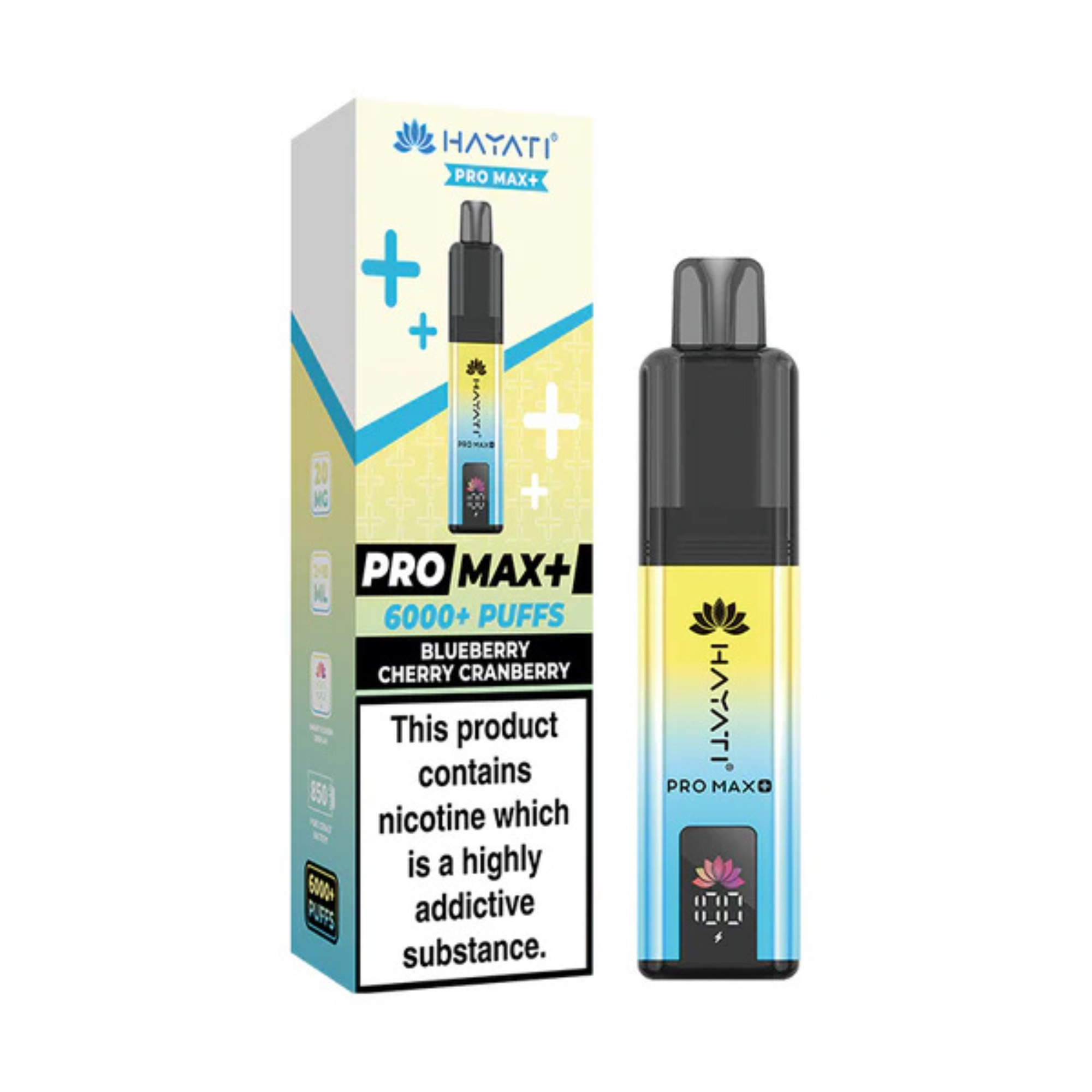 Hayati Pro Max + 6K Pre-Filled Pod Vape Kit