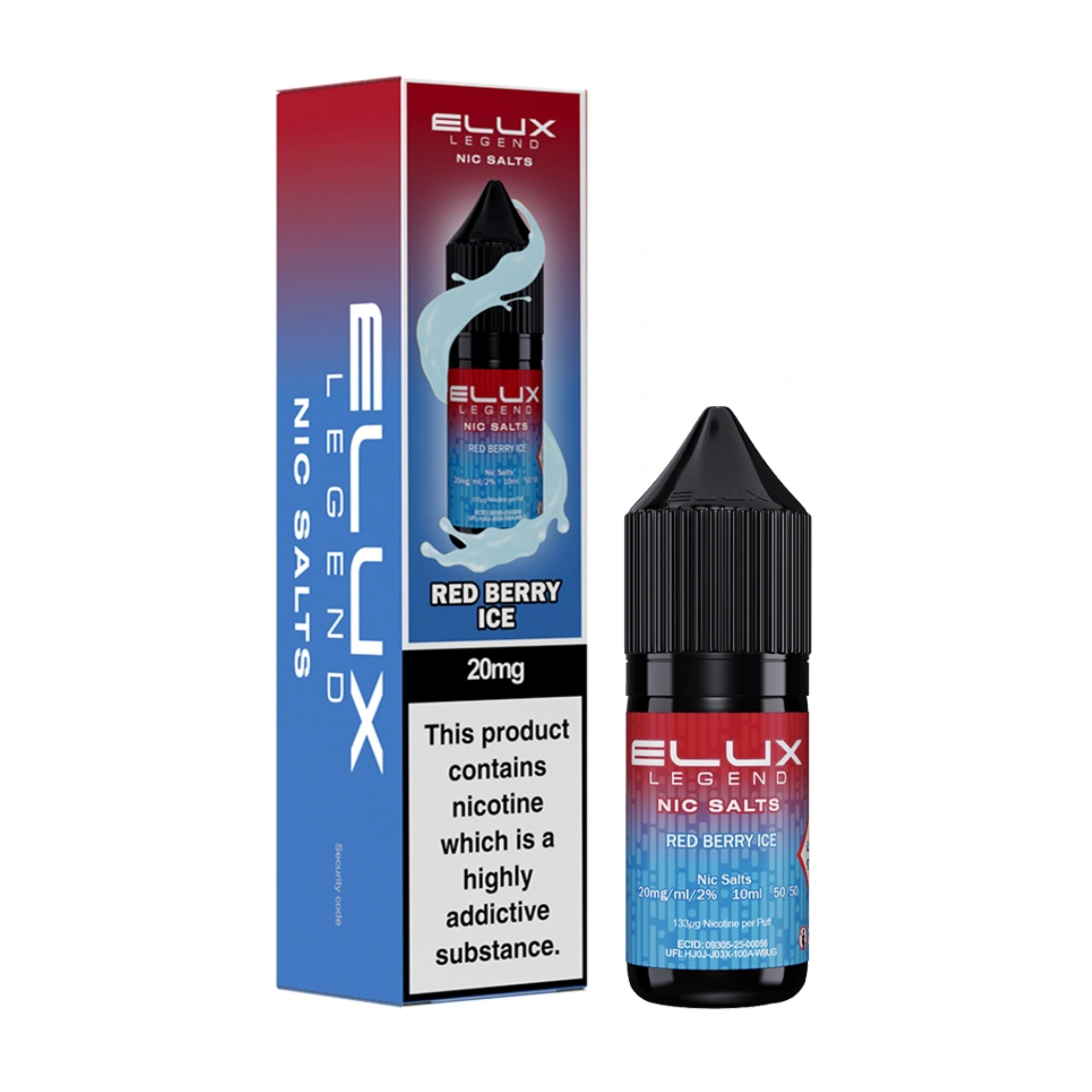 New Flavour ELUX SALTS - Red Berry Ice