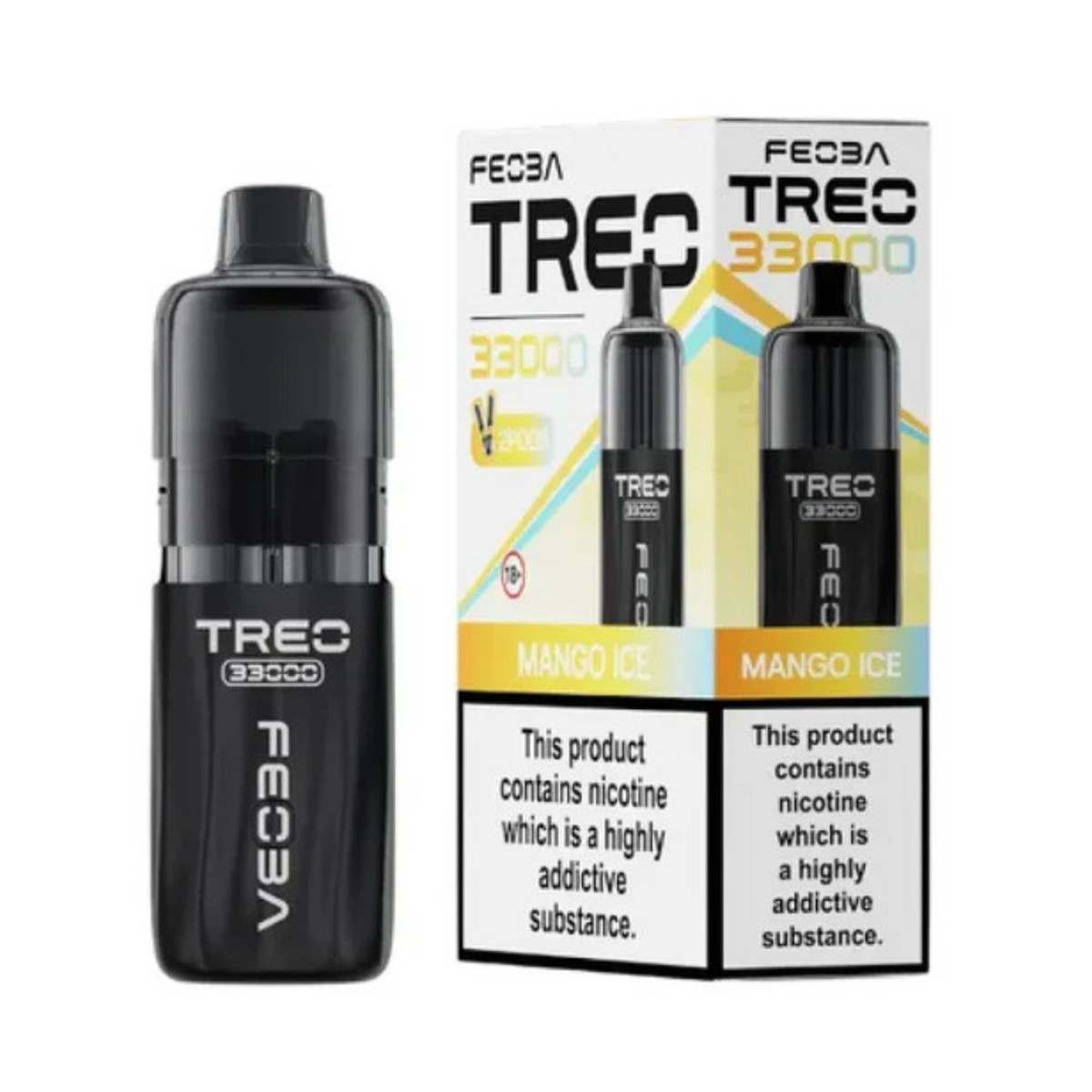 FEOBA TREO 33K Vape Kit - Mango Ice