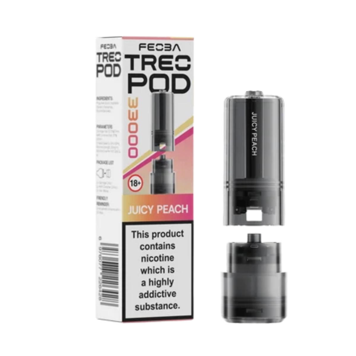 FEOBA TREO 33K Pod - Juicy Peach