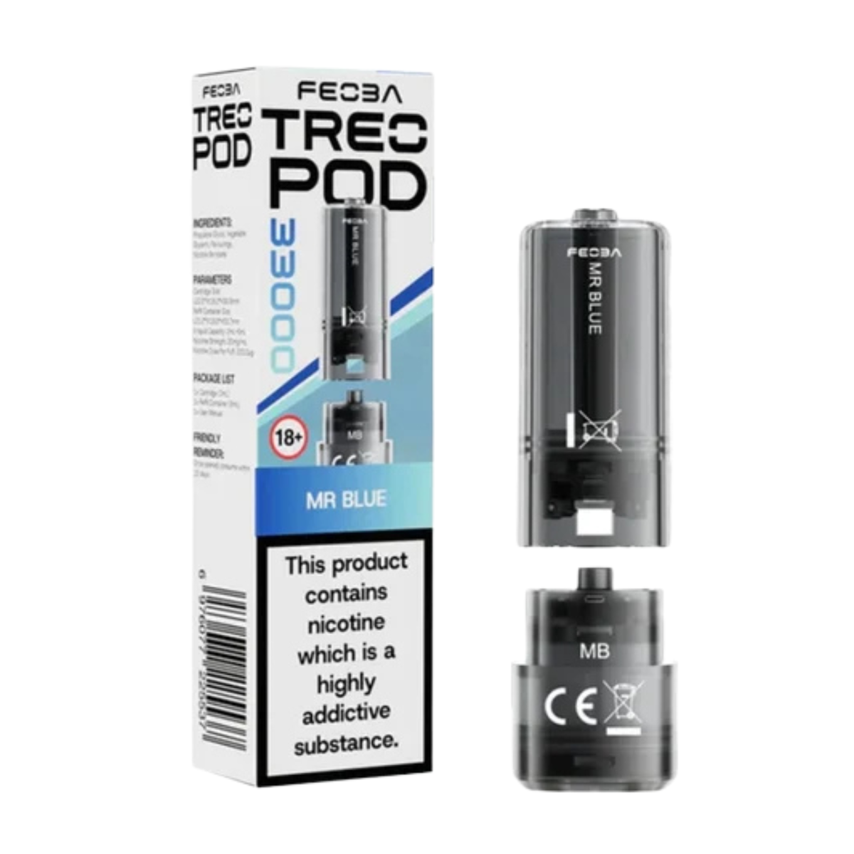 FEOBA TREO 33K Pod - Mr Blue