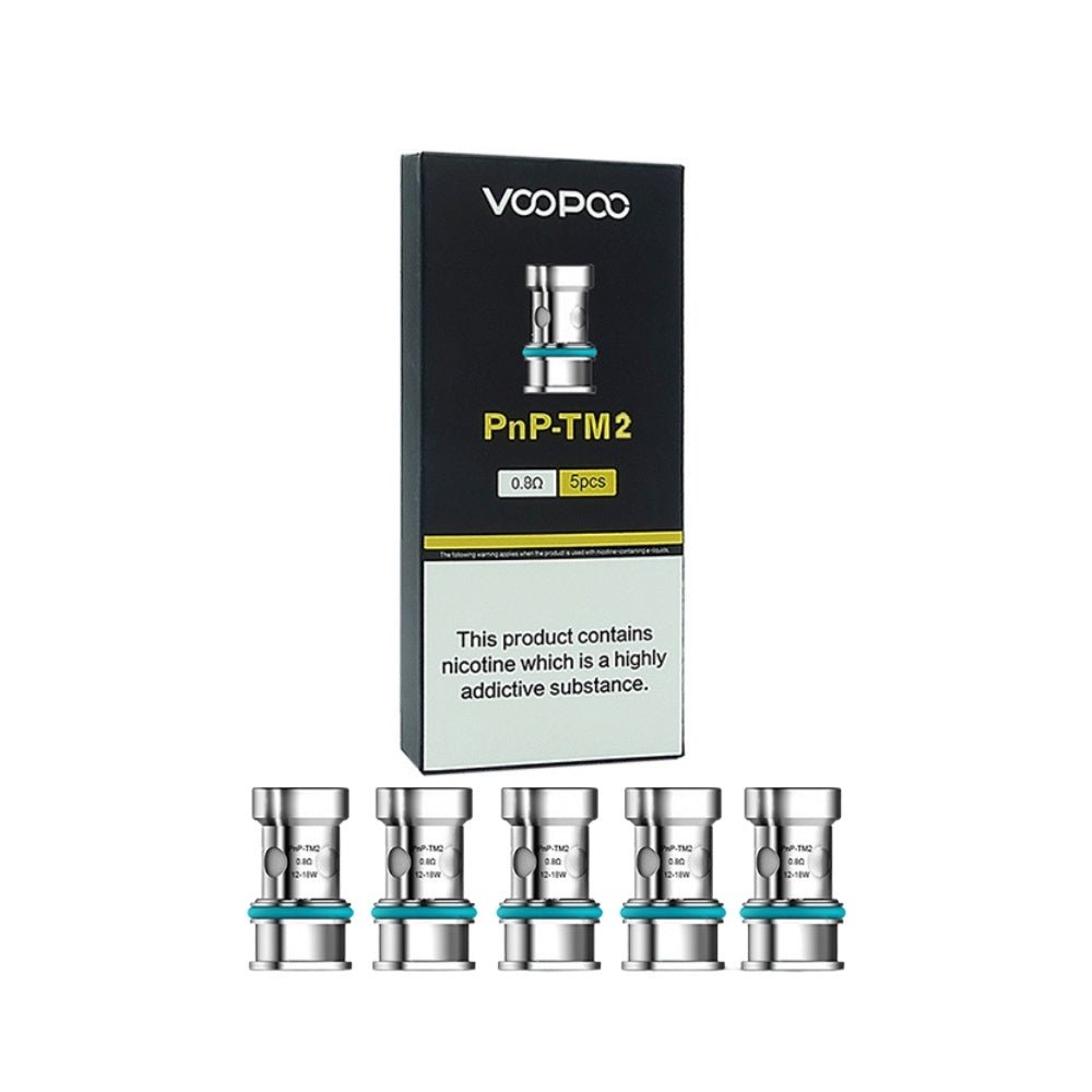 Voopoo PnP - TM2 5 Pack 0.8 Ohm Coils - Electromist.co.ukCoilVoopoo