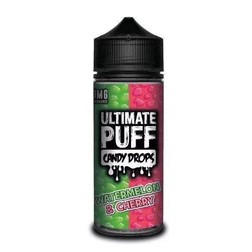 Ultimate Puff Watermelon and Cherry Candy 100ml E - Liquid - Electromist.co.ukEliquidUltimate Puff