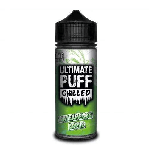 Ultimate Puff Watermelon and Apple Chilled 100ml E - Liquid - Electromist.co.ukEliquidUltimate Puff