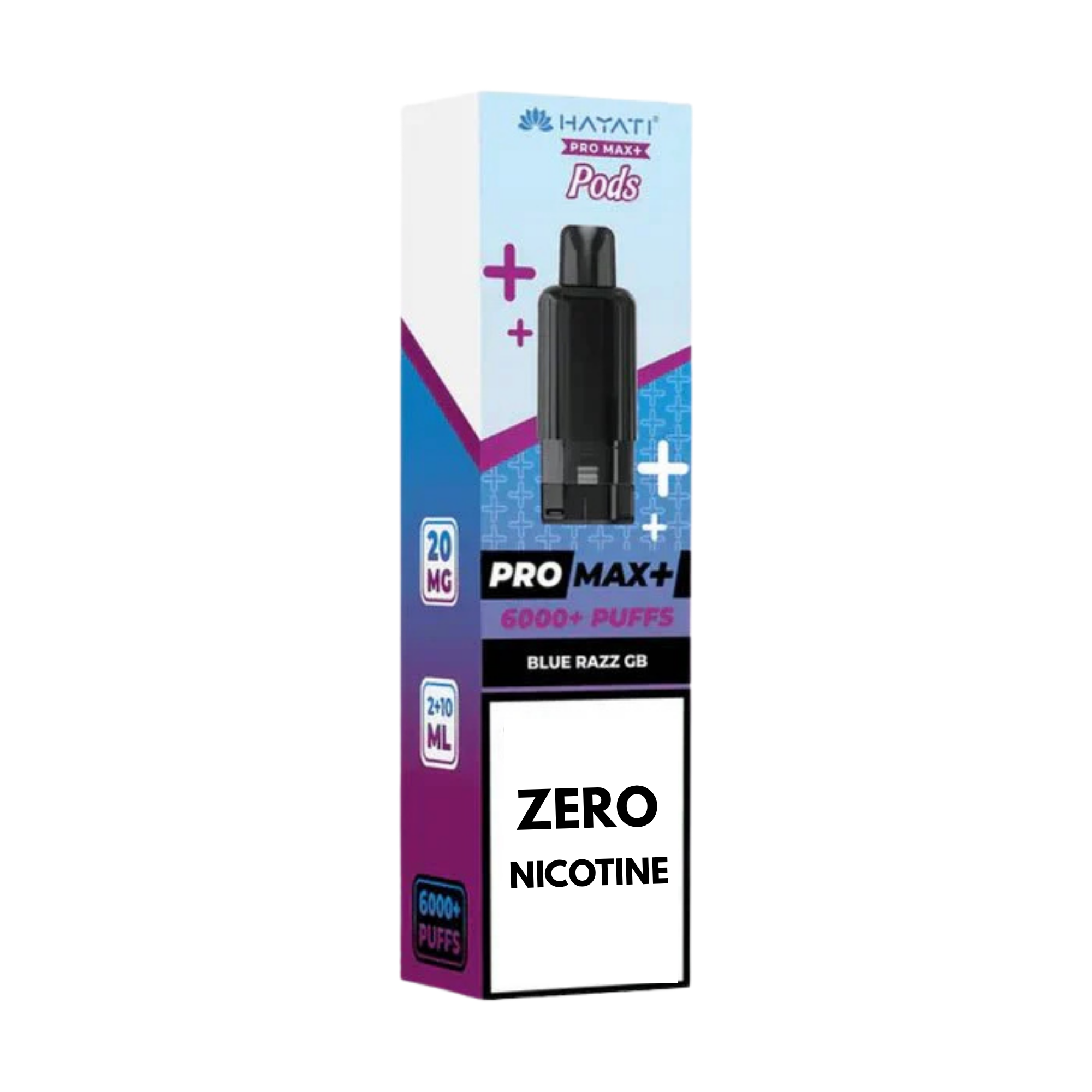 Hayati 6K Refil Pods ZERO NICOTINE - Blue Razz GB