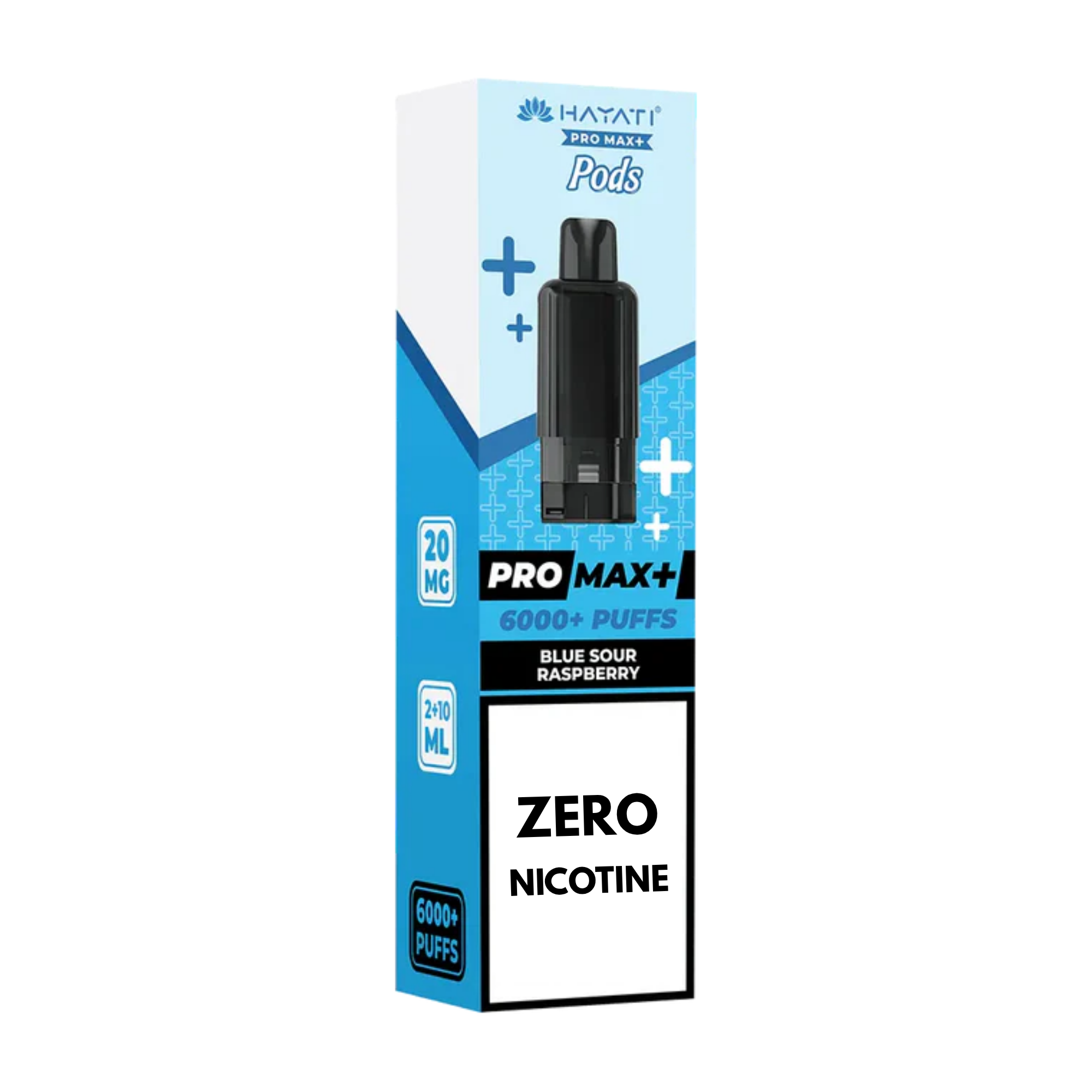 Hayati 6K Refil Pods ZERO NICOTINE - Blue Sour Raspberry