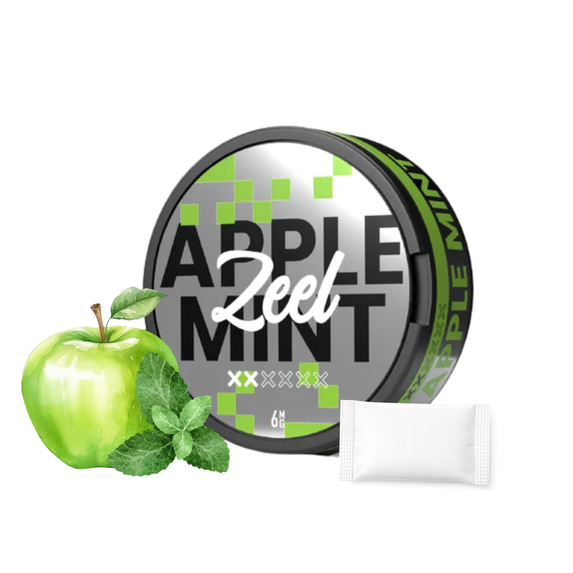 ZEEL Nicotine Pouches - Apple Mint
