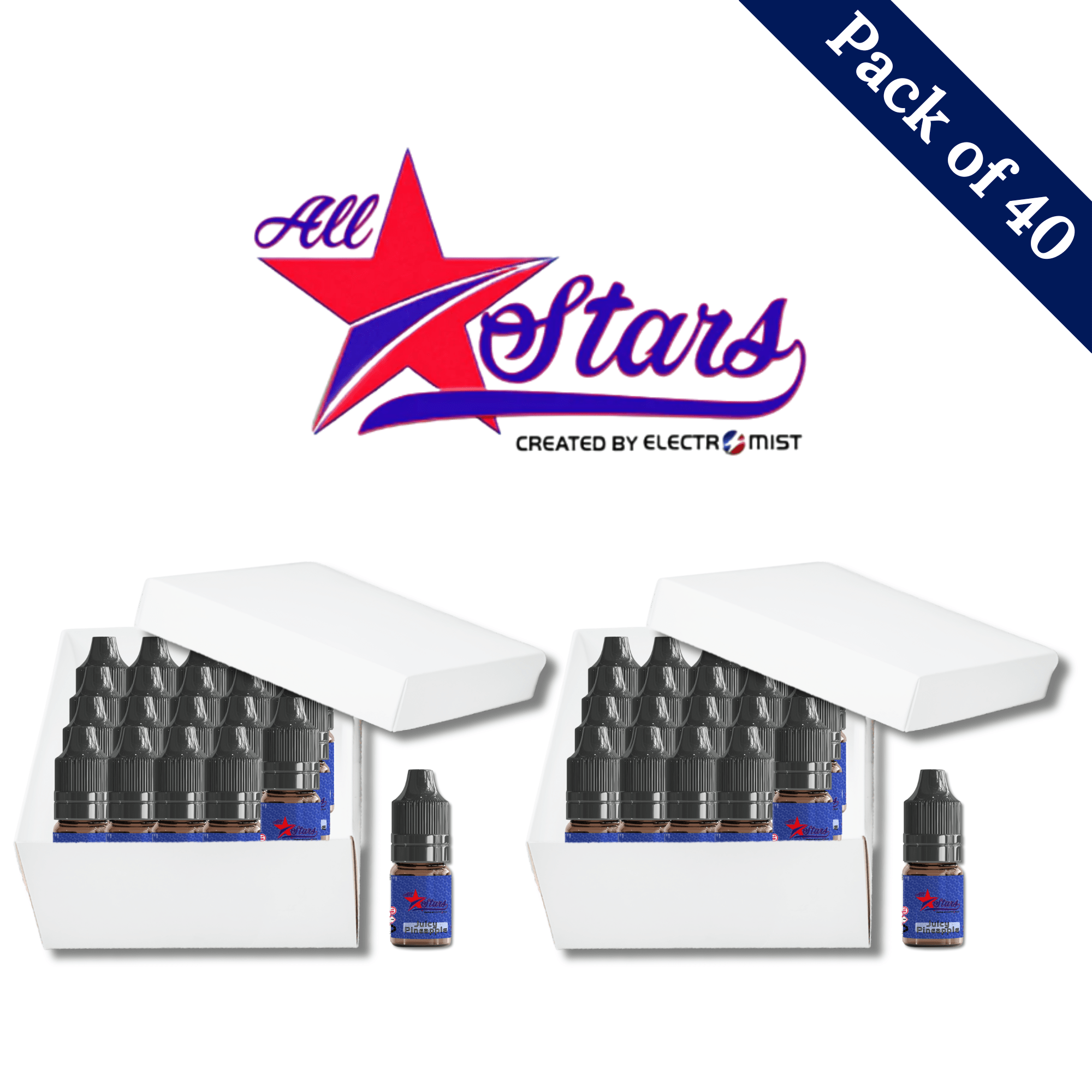 All Stars Liquid Bundle - 40 Pack - Electromist.co.ukBundlesElectro Bundles
