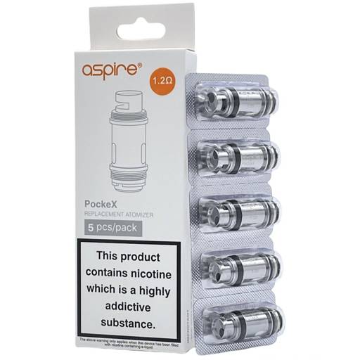 Aspire Pockex Coils (pack of 5) - Electromist.co.ukCoilAspire