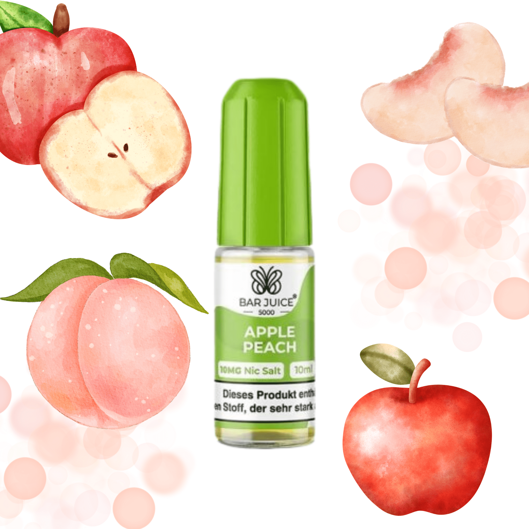 Bar 5000 - Apple Peach 10ml - Electromist.co.ukE - LiquidBar Juice