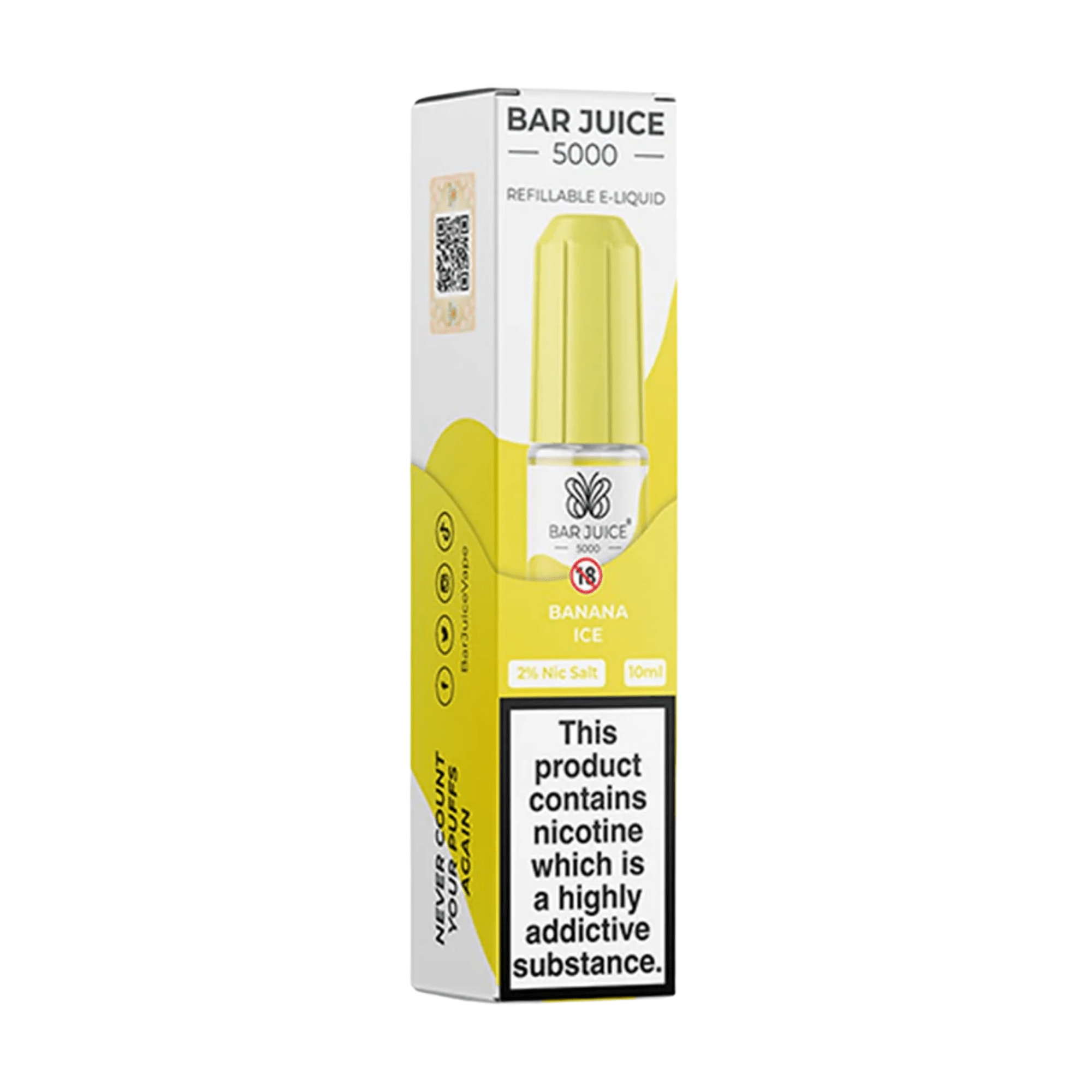 Bar 5000 - Banana Ice 10ml - Electromist.co.ukE - LiquidBar Juice