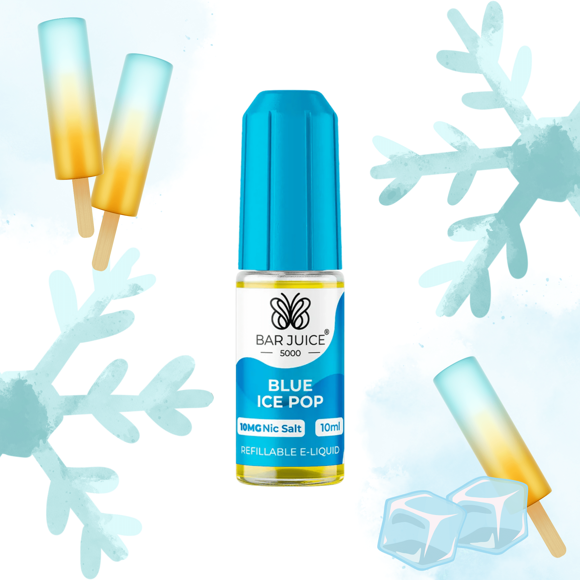 Bar 5000 - Blue Ice Pop 10ml - Electromist.co.ukE - LiquidBar Juice