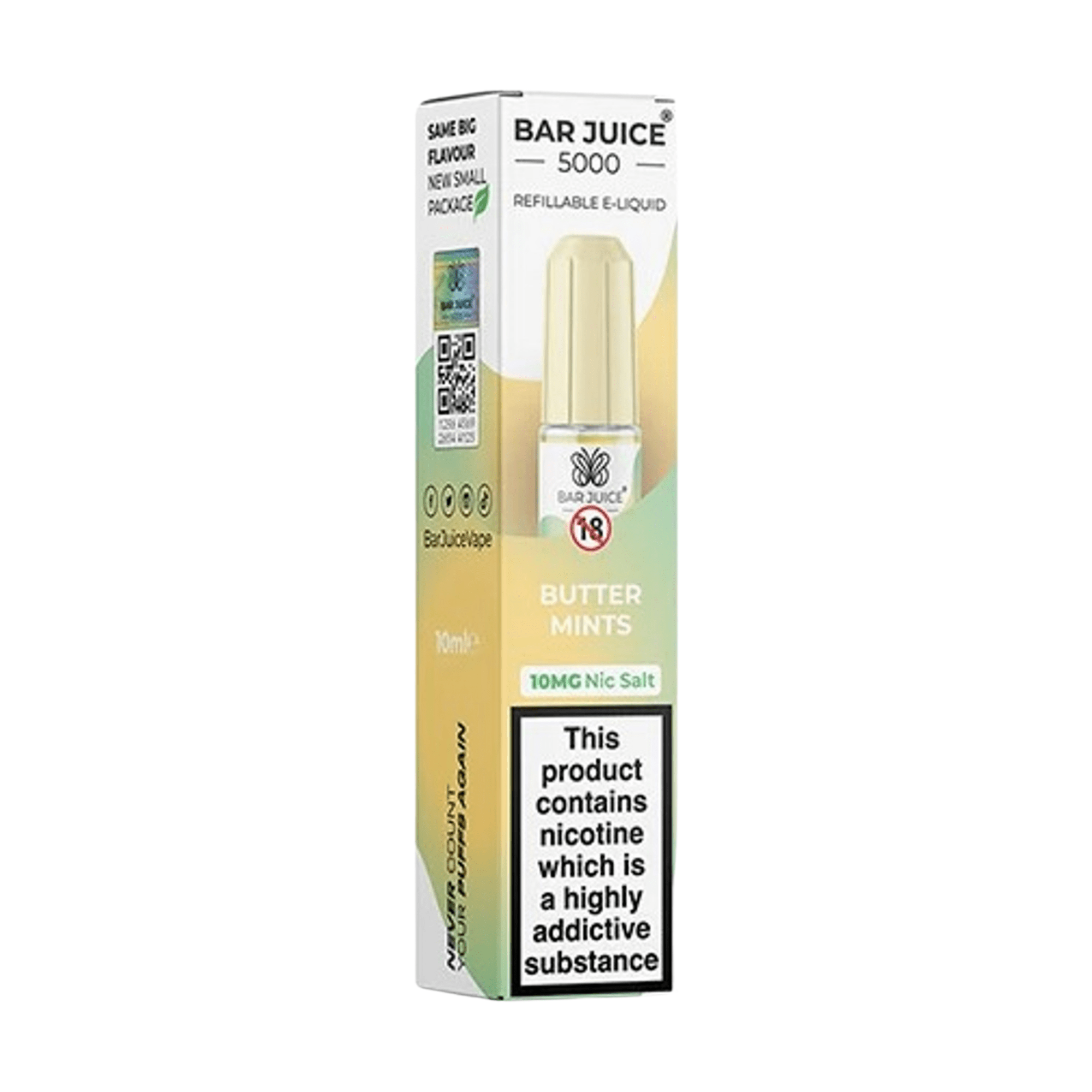 Bar 5000 - Butter Mints 10ml - Electromist.co.ukE - LiquidBar Juice