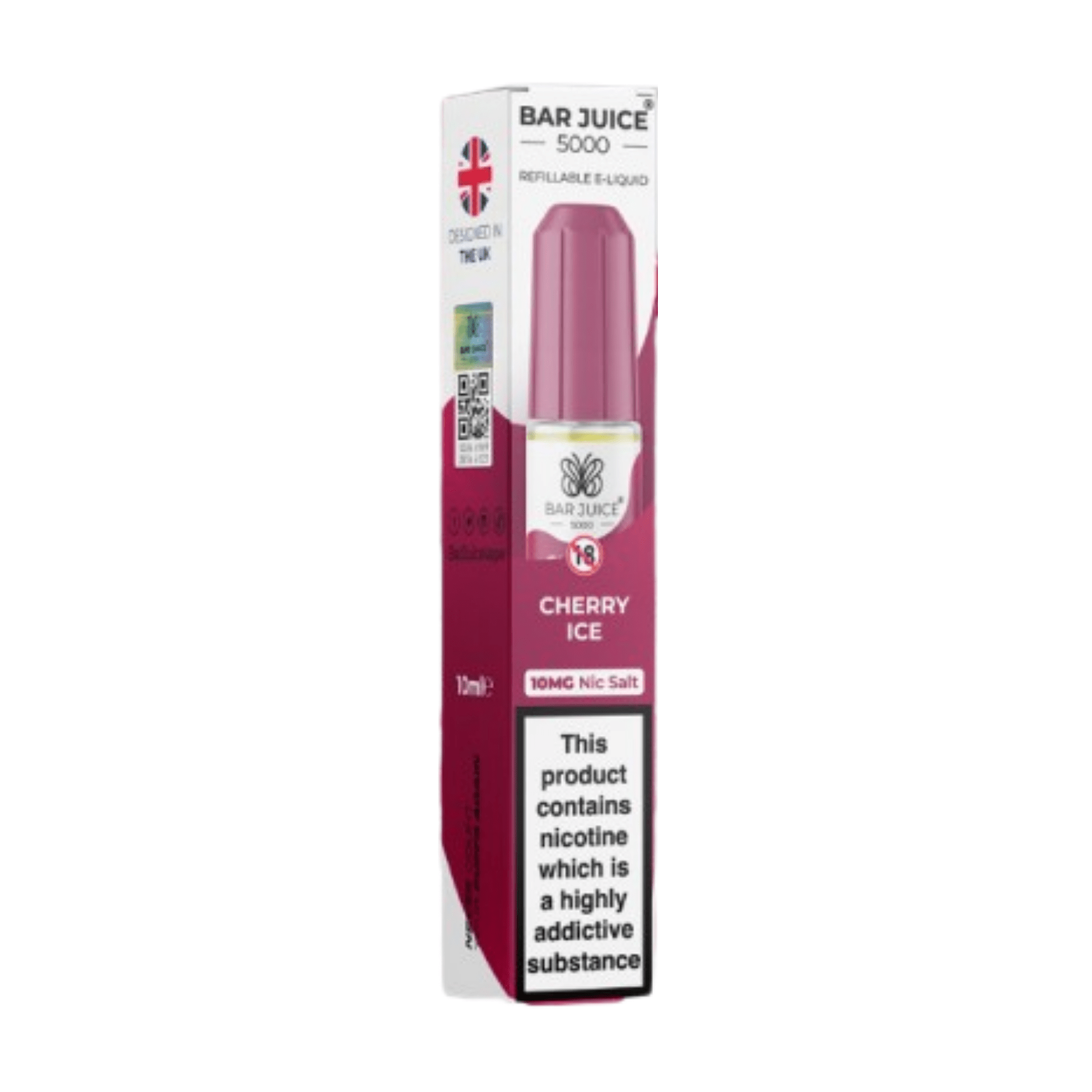 Bar 5000 - Cherry Ice 10ml - Electromist.co.ukE - LiquidBar Juice