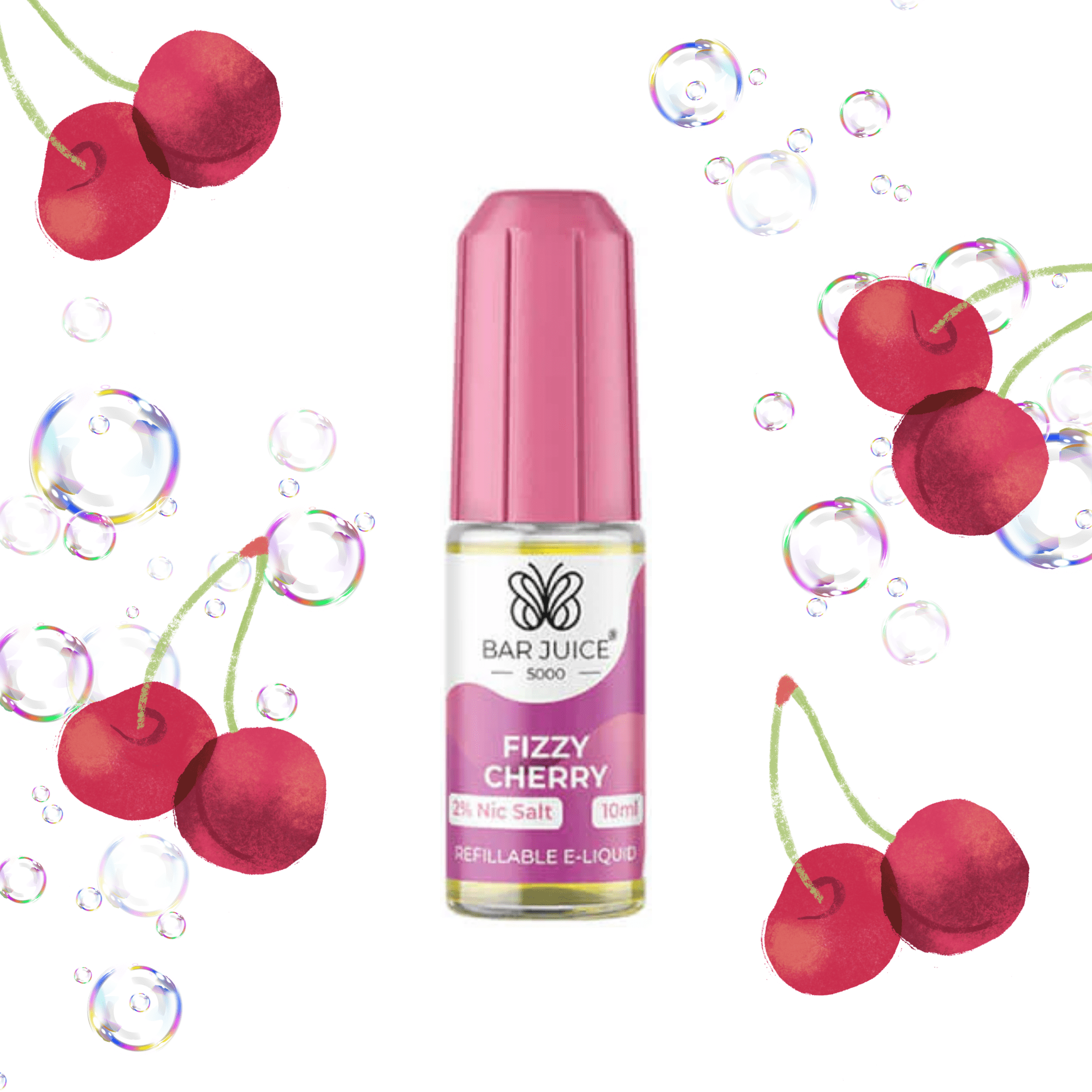Bar 5000 - Fizzy Cherry 10ml - Electromist.co.ukE - LiquidBar Juice