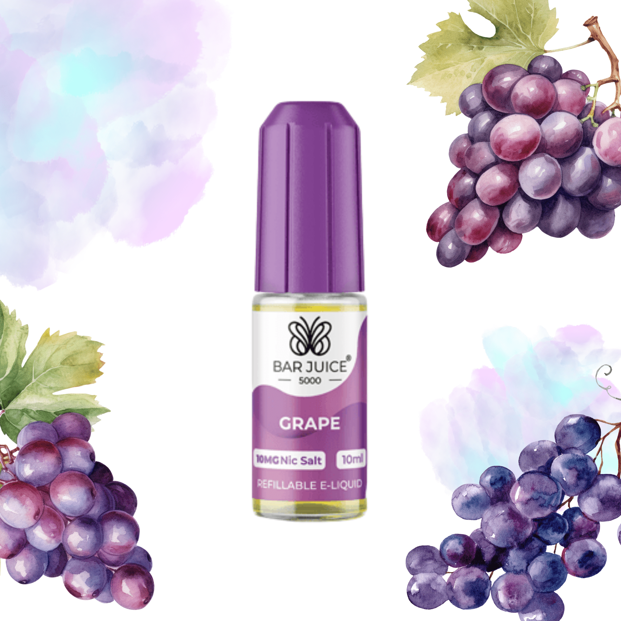 Bar 5000 - Grape 10ml - Electromist.co.ukE - LiquidBar Juice