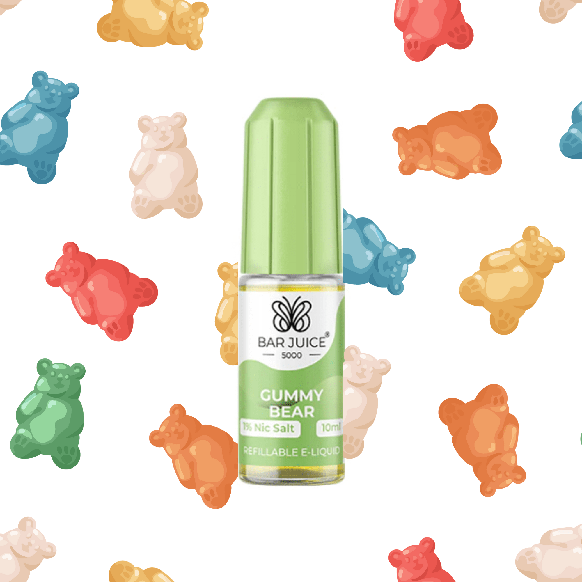 Bar 5000 - Gummy Bear 10ml - Electromist.co.ukE - LiquidBar Juice