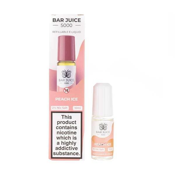 Bar 5000 - Peach Ice 10ml - Electromist.co.ukE - LiquidBar Juice