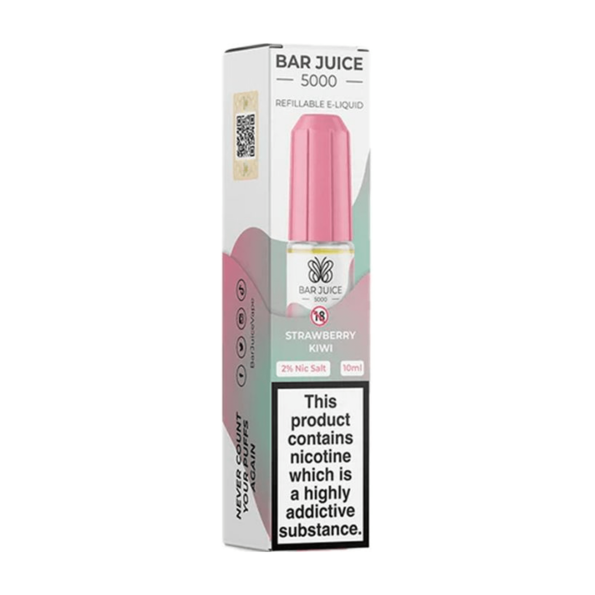 Bar 5000 - Strawberry Kiwi 10ml - Electromist.co.ukE - LiquidBar Juice