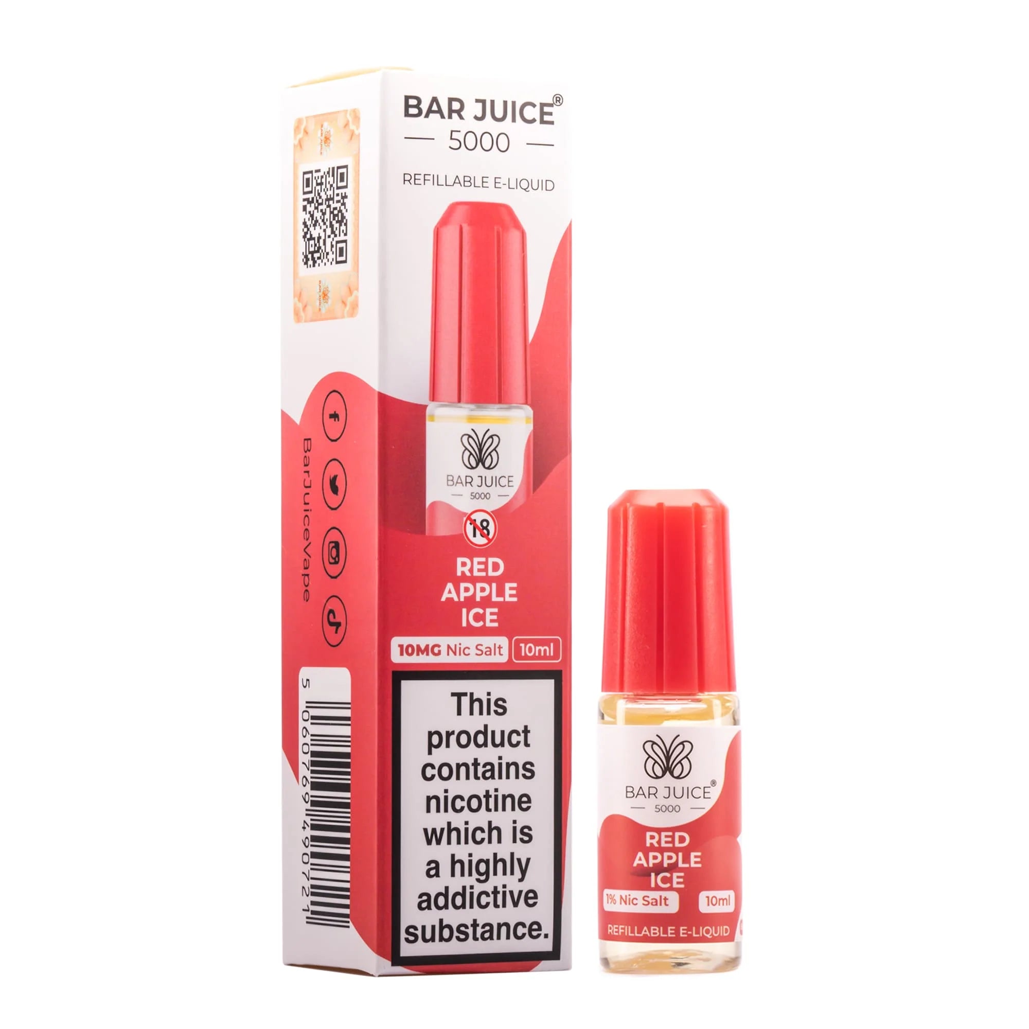 Bar 5000 - Red Apple Ice 10ml