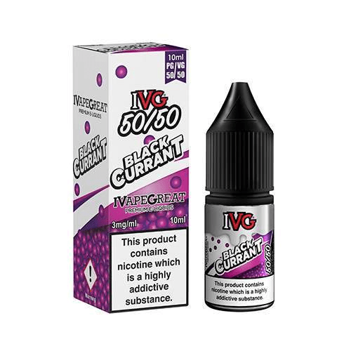 IVG - Blackcurrant 10ml 50/50 E - Liquid - Electromist.co.ukEliquidIVG