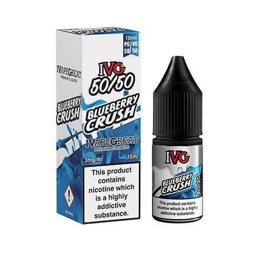 IVG - Blueberry Crush 10ml 50/50 E - Liquid - Electromist.co.ukEliquidIVG