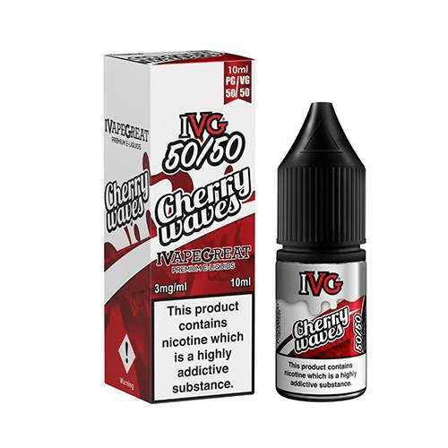 IVG - Cherry Waves 10ml 50/50 E - Liquid - Electromist.co.ukEliquidIVG