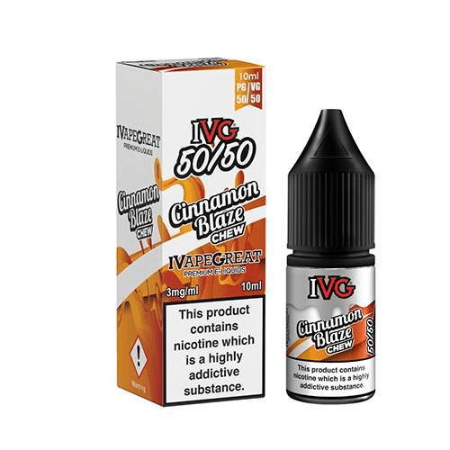 IVG - Cinnamon Blaze 10ml 50/50 E - Liquid - Electromist.co.ukEliquidIVG